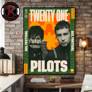 Twenty One Pilots Event Poster At ACL Festival On October 2-4 2026 And October 9-11 2026 Poster Canvas Decor