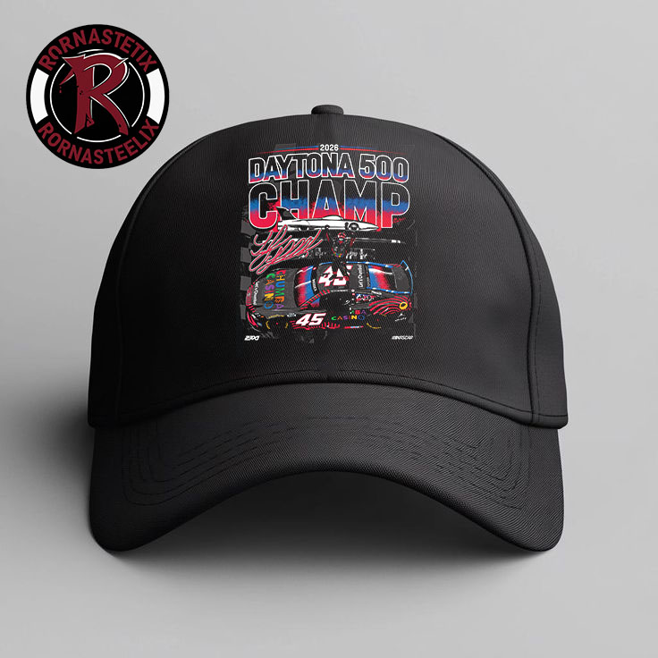 Tyler Reddick Daytona 500 Champion 2026 NASCAR Hat Cap Tyler Reddick Daytona 500 Champion 2026 NASCAR Hat Cap
