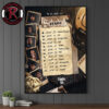 UCLA Bruins Football NCAA 2026 Regular Season Schedule Poster Canvas Decor