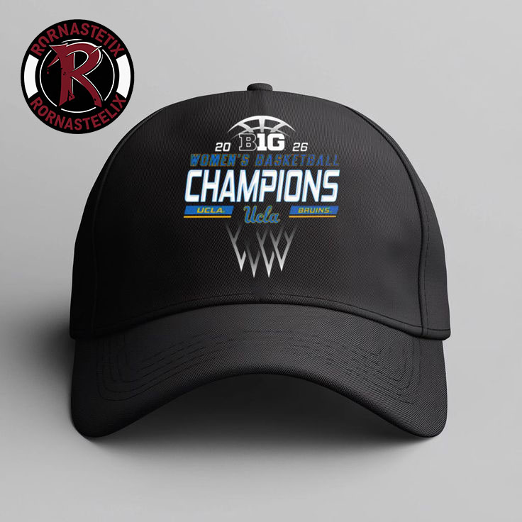 UCLA Bruins Women's Basketball 2026 Big Ten Women's Basketball Regular Season Champions Hat Cap UCLA Bruins Women's Basketball 2026 Big Ten Women's Basketball Regular Season Champions Hat Cap
