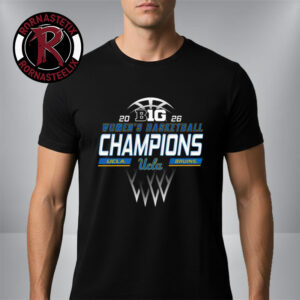 UCLA Bruins Women’s Basketball 2026 Big Ten Women’s Basketball Regular Season Champions Unisex T-Shirt