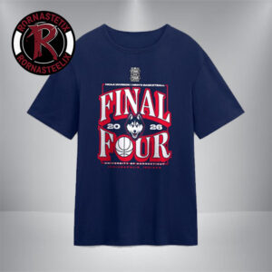 UConn Huskies 2026 NCAA Men’s Basketball Tournament March Madness Final Four Unisex T-Shirt