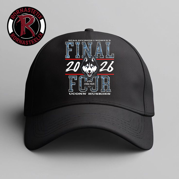 UConn Huskies NCAA Division I Women's Basketball 2026 Final Four Hat Cap UConn Huskies NCAA Division I Women's Basketball 2026 Final Four Hat Cap