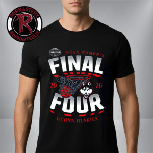 UConn Huskies NCAA Women’s Basketball 2026 Final Four Unisex T-Shirt