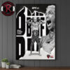 UFC 326 Max Holloway vs Charles Oliveira BMF Baddest Mother Fucker Live On March 7 2026 Art By Ryan Smallman Poster Canvas Decor