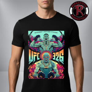 UFC 326 Max Holloway vs Charles Oliveira BMF Baddest Mother Fucker Live On March 7 2026 Art By Ryan Smallman Unisex T-Shirt