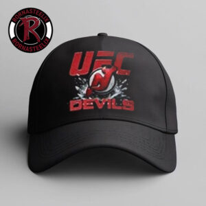 UFC 328 x New Jersey Devils Limited Edition Merch Hat Cap