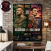UFC 329 Conor McGregor vs Max Holloway 2 Welterweight Bout International Fight Week On July 11 2026 Poster Canvas Decor UFC 329 Conor McGregor vs Max Holloway 2 Welterweight Bout International Fight Week On July 11 2026 Poster Canvas Decor