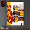 USA The Only Thing More Powerful Than Hate Is Love Poster Canvas Decor