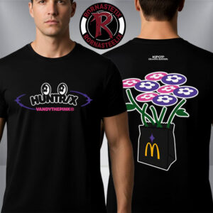 Vandy The Pink x Netflix’s KPop Demon Hunters x McDonald’s Huntrx Unisex T-Shirt Two Sided