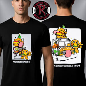 Vandy x Fornite Vandy The Pink Logo Unisex T-Shirt Two Sided