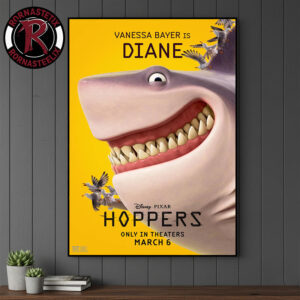 Vanessa Bayer Is Diane Character Poster For Hoppers Only In Theaters March 6 2026 Poster Canvas Decor