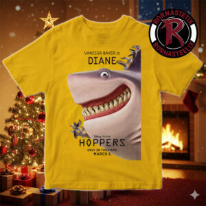 Vanessa Bayer Is Diane Character Poster For Hoppers Only In Theaters March 6 2026 Unisex T-Shirt