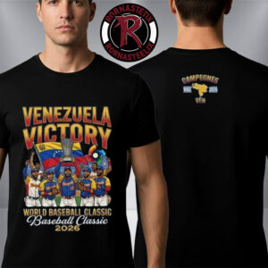 Venezuela Victory Champions Tee 2026 World Baseball Classic Unisex T-Shirt Two Sided