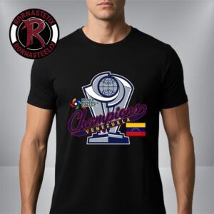 Venezuela Wins World Baseball Classic Champions 2026 Trophy Unisex T-Shirt