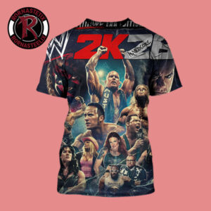 WWE 2K26 Hardcore Attitude Era Edition All Over Print Shirt