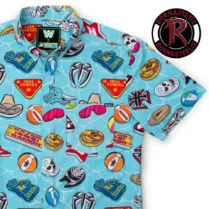 WWE Pool Party RSVLTS Man And Women Hawaiian Shirt