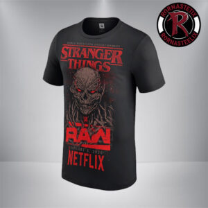 WWE Raw x Stranger Things Vecna January 5 2026 Unisex T-Shirt