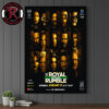 WWE The Road To Wrestlemania Royal Rumble Riyadh Saudi Arabia Poster Canvas Decor WWE The Road To Wrestlemania Royal Rumble Riyadh Saudi Arabia Poster Canvas Decor