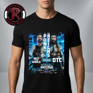 WWE World Heavyweight Championship CM Punk vs Roman Reigns At Westle Mania Vegas On April 18-19 2026 Unisex T-Shirt