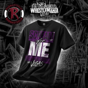WWE WrestleMania 42 Vegas Paige Returns Scream For Me Unisex T-Shirt