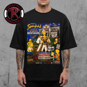 WWE x The Simpsons American Nightmare Next Door Treehouse Of Springfield Episode 004 Cody Rhodes On Disney Plus Unisex T-Shirt