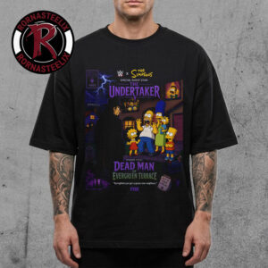 WWE x The Simpsons Treehouse Of Springfield Dead Man Of Evergreen Terrace Episode 008 The Undertaker On Disney Plus Unisex T-Shirt