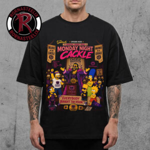 WWE x The Simpsons Treehouse Of Springfield Monday Night Cackle Episode 005 On Disney Plus Unisex T-Shirt