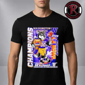 Washington Huskies Bucked Up Wins LA Bowl Champions 2025 Unisex T-Shirt