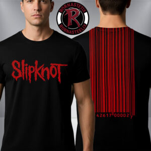 Welcome Skateboards x Slipknot Barcode Unisex T-Shirt Two Sided