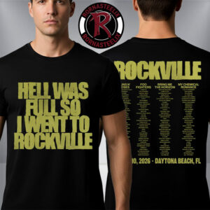 Welcome To Rockville 2026 Festival At Daytona Beach FL On May 7-10 2026 Merchandise Hell’s Full Unisex T-Shirt Two Sided