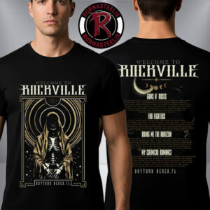 Welcome To Rockville 2026 Festival At Daytona Beach FL On May 7 10 2026 Merchandise Night Wish Unisex T Shirt Two Sided