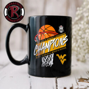West Virginia Mountaineers Champions 2026 Big 12 Women’s Tournament Women’s Basketball Mug Cup