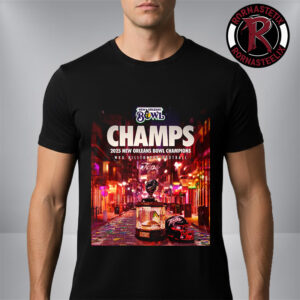 Western Kentucky Champs 2025 New Orleans Bowl Champions WKU Hilltopper Football Unisex T-Shirt