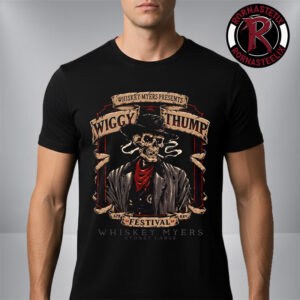 Whiskey Myers Wiggy Thump Festival 2026 Event Poster At Palestine Texas On April 25 2026 Unisex T-Shirt