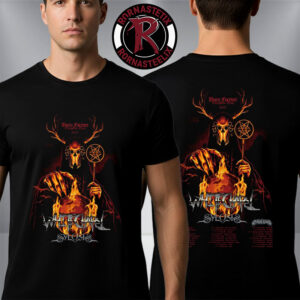 Whitechapel Burn Forever European Tour 2027 Schedule Tour Dates Unisex T-Shirt Two Sided
