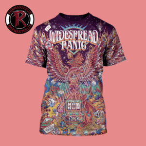 Widespread Panic 2026 Las Vegas Show At The Theater At Virgin Hotels Las Vegas On May 8 2026 All Over Print Shirt