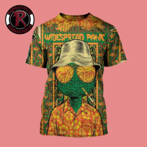 Widespread Panic 2026 Las Vegas Show At The Theater At Virgin Hotels Las Vegas On May 8 2026 Art By Todd Slater All Over Print Shirt
