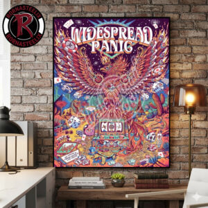 Widespread Panic 2026 Las Vegas Show At The Theater At Virgin Hotels Las Vegas On May 8 2026 Poster Canvas Decor
