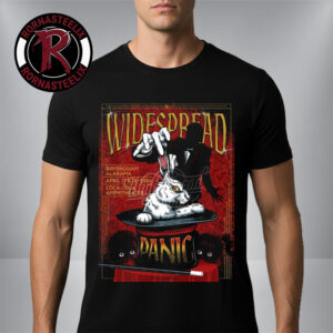 Widespread Panic Birmingham Event Poster On April 17-28 2026 At Coca Cola Amphitheater Rabbit Outta the Hat by Jason Clements Unisex T-Shirt