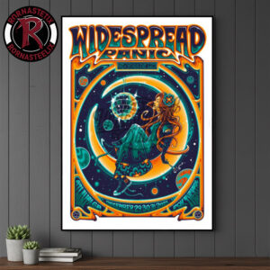 Widespread Panic New Year Eve 2025 Show On December 29-31 2025 At Fox Theatre Atlanta Art By Helen Kennedy Poster Canvas Decor