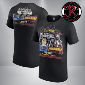 WrestleMania 42 CM Punk vs Roman Reigns World Heavyweight Championship Match April 2026 Unisex T-Shirt
