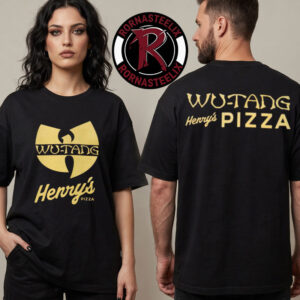 Wu Tang Clan x Verdy Osaka Pop Up Merch Henry’s Pizza On May 23 24 2026 Unisex T Shirt Two Sided