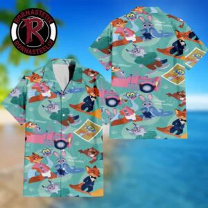 Zootopia 2 Hopps And Wilde Hawaiian Shirt