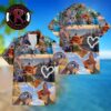Zootopia Hopps And Wilde I Love You Partner Hawaiian Shirt