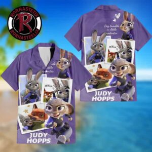 Zootopia Judy Hopps Big Trouble In Little Rodentia Hawaiian Shirt