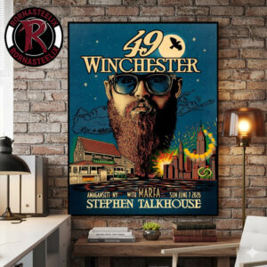 49 Winchester Amagansett New York Event Poster At The Stephen Talkhouse On June 7 2026 Poster Canvas Decor