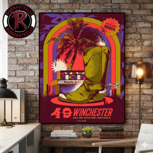 49 Winchester Exclusive Poster Show At Bottle And Cork On June 5 2026 Dewey Beach DE Poster Canvas Decor