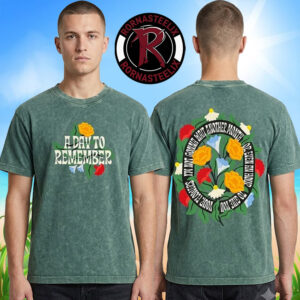 A Day To Remember Summer Collection 2026 Your Flowers Excluisve Merchandise Unisex Washed T Shirt