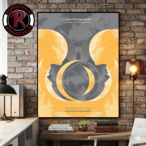 A Perfect Circle Amsterdam Venue Poster Show At AFAS Live On June 24 2026 Amsterdam NL Poster Canvas Decor